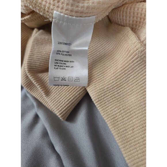 NAP Oversized Small Button-Up Cardigan With Front Pockets & Ribbed Texture - NWT - Picture 8 of 9